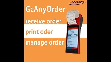 Goodcom Android handheld pos printer for food delivery