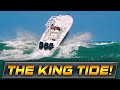 KING TIDE SLAMS BOATS AT HAULOVER INLET !! | WAVY BOATS