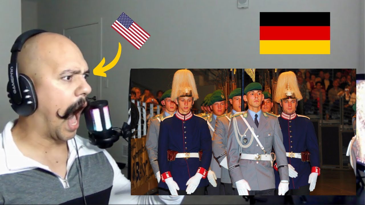 Американцы отдают дань уважения немецкому Почётному караулу в прусских традициях | Kompanie Wachb...