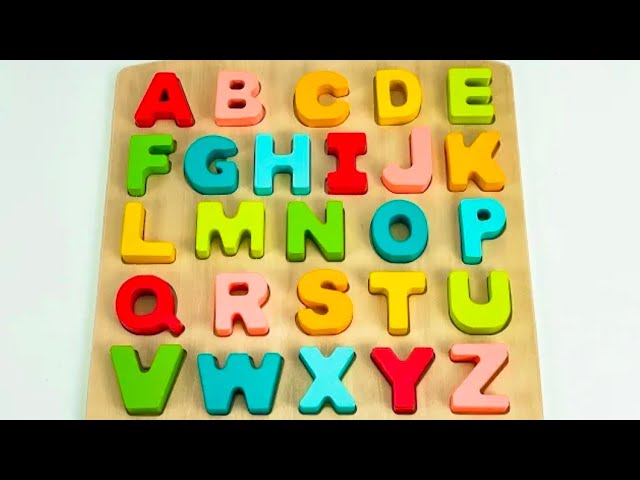 Learn ABC in Minutes with this FUN Preschool Puzzle! // Capital