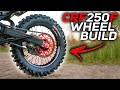 Putting 1500 wheels on a trail bike  crf250f factory wheel build