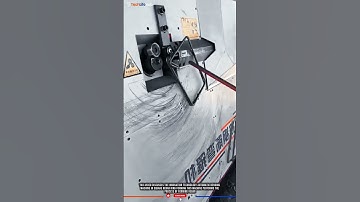 Innovation Technology Bending Machine: Automatic Square Rebar Ring Forming #tech