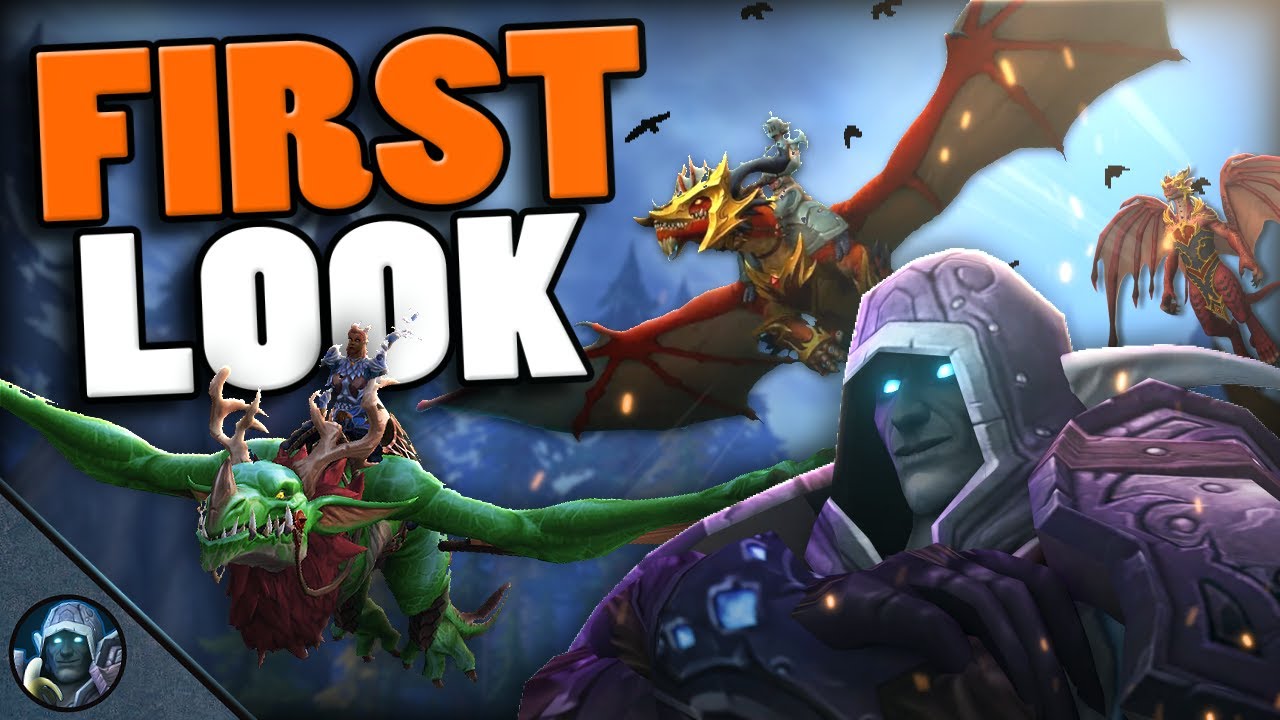 My First Impressions of DRAGON RIDING - (World of Warcraft ...