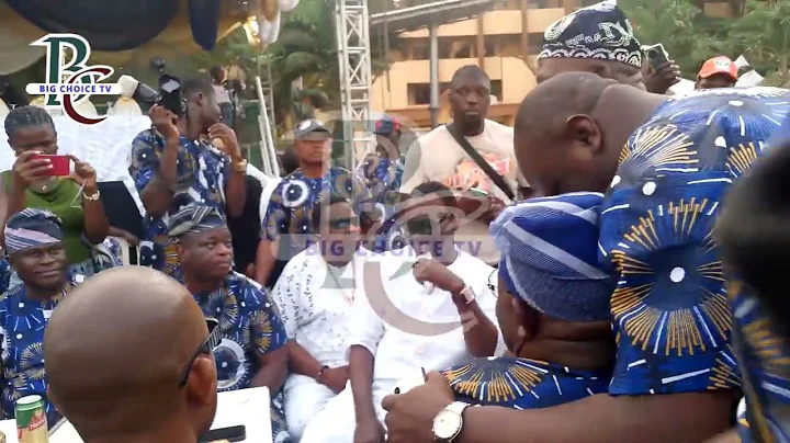 WATCH THE MOMENT PASUMA GIVE REMI ALUKO RESPECT AS HE STORM OSHODI DAY 2024
