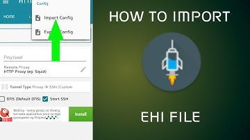 TUTORIAL #01: IMPORTING EHI CONFIG. [ HTTP INJECTOR ]