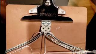 Dovetail friendship bracelet time lapse