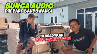 PLAYING IN BANYUWANGI, BUNGA AUDIO PREPARES TOBRUT SPEAKER FROM THE CENTER