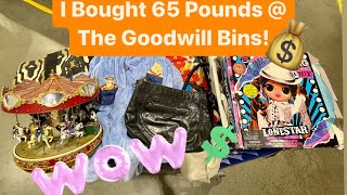 Let’s Gooooo to the Goodwill Bins! So Many Handbag Bins! I Bought 65 Pounds for Resale on EBay!