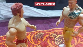 Kane vs Sheamus stop motion hardcore match #wwe @TDBRICKS @WWEVault #edge #stopmotion