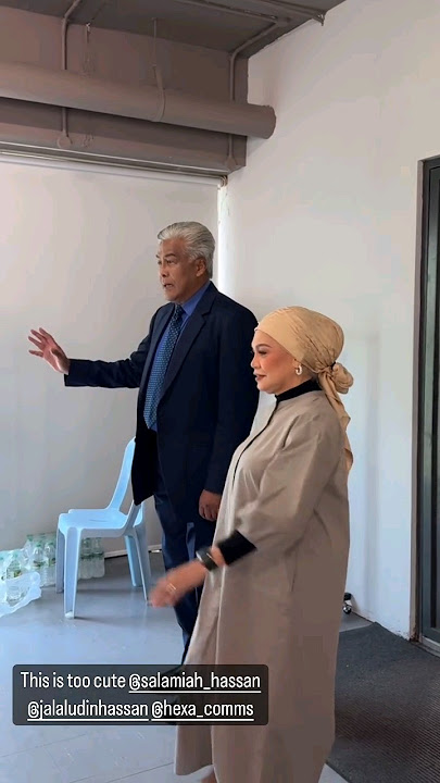 Alolo Comel Jalaludin Hassan dengan Salamiah Hassan...