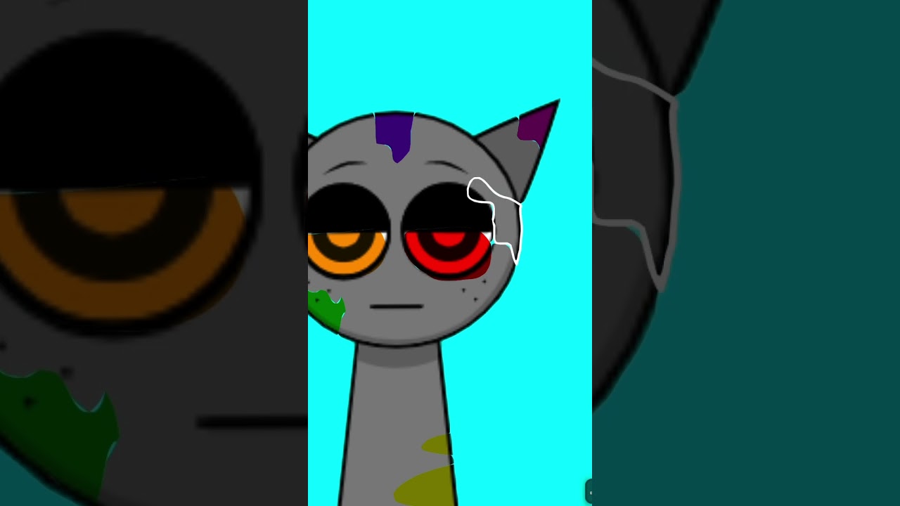 Rainbow Gray Sprunki. Making Supervillains in Algodoo. 