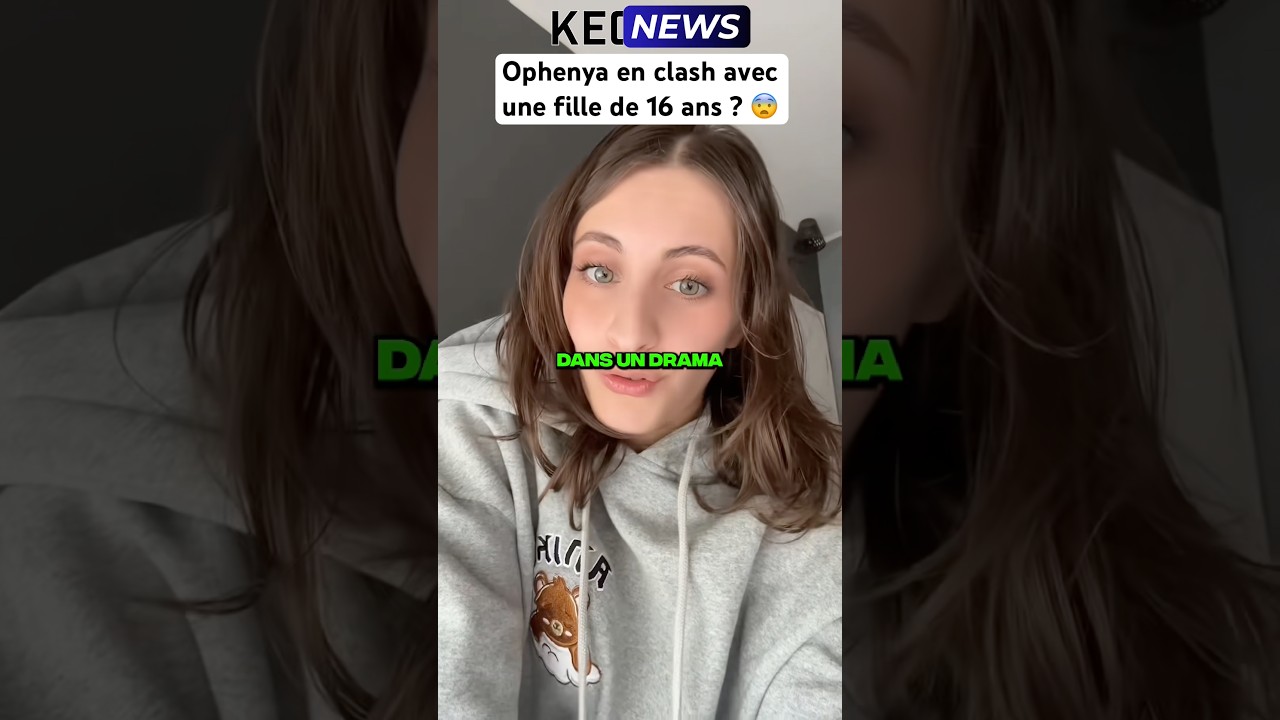 OPHENYA EST EN CLASH AVEC UNE FILLE DE 16 ANS SUR TIKTOK ? 😨 #shorts #drama #ophenya #tiktok