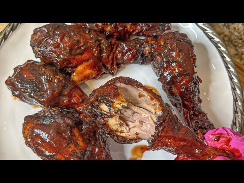 Oven Bag BBQ Turkey Wings - The Glam Kitchen