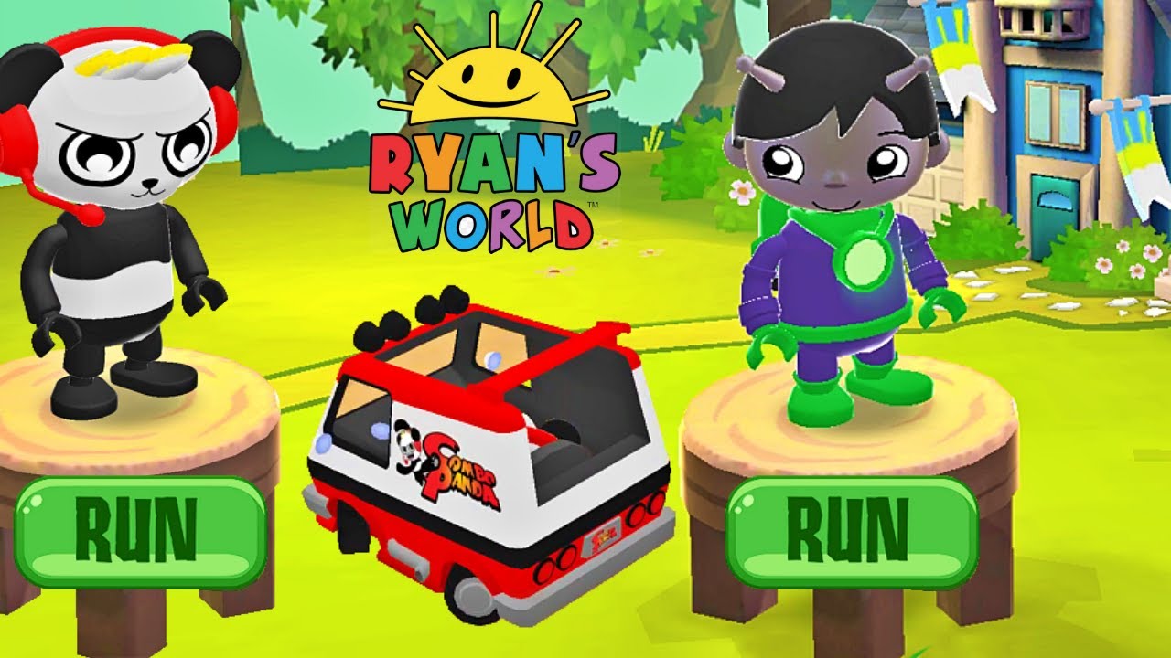 Tag with Ryan - All Ryan Costumes vs Combo Panda Van - All Characters Unlocked All Vehicles