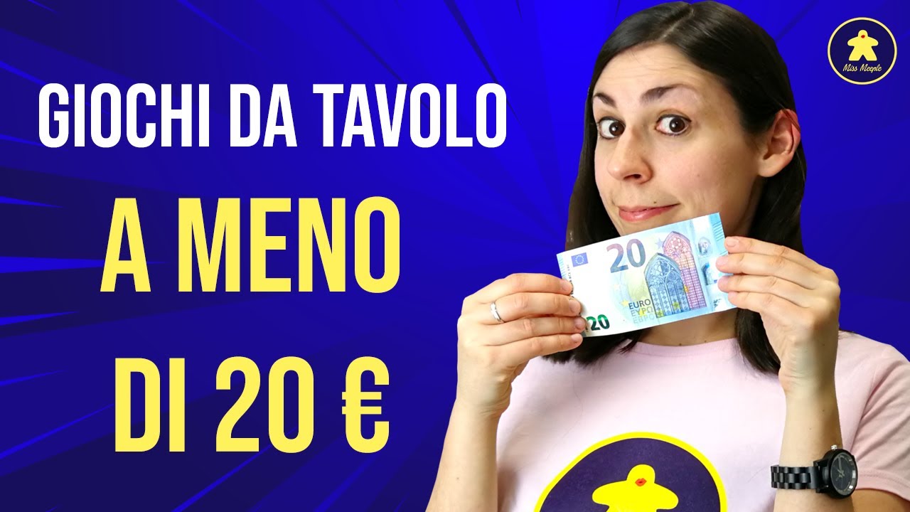 Giochi da Tavolo sotto i 20 Euro!