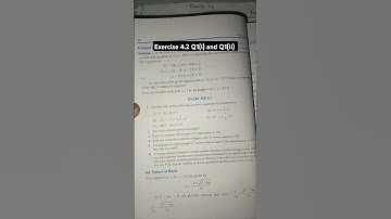 Exercise 4.2 Q1(i) and Q1(ii) || chapter 4 quadratic equations ||