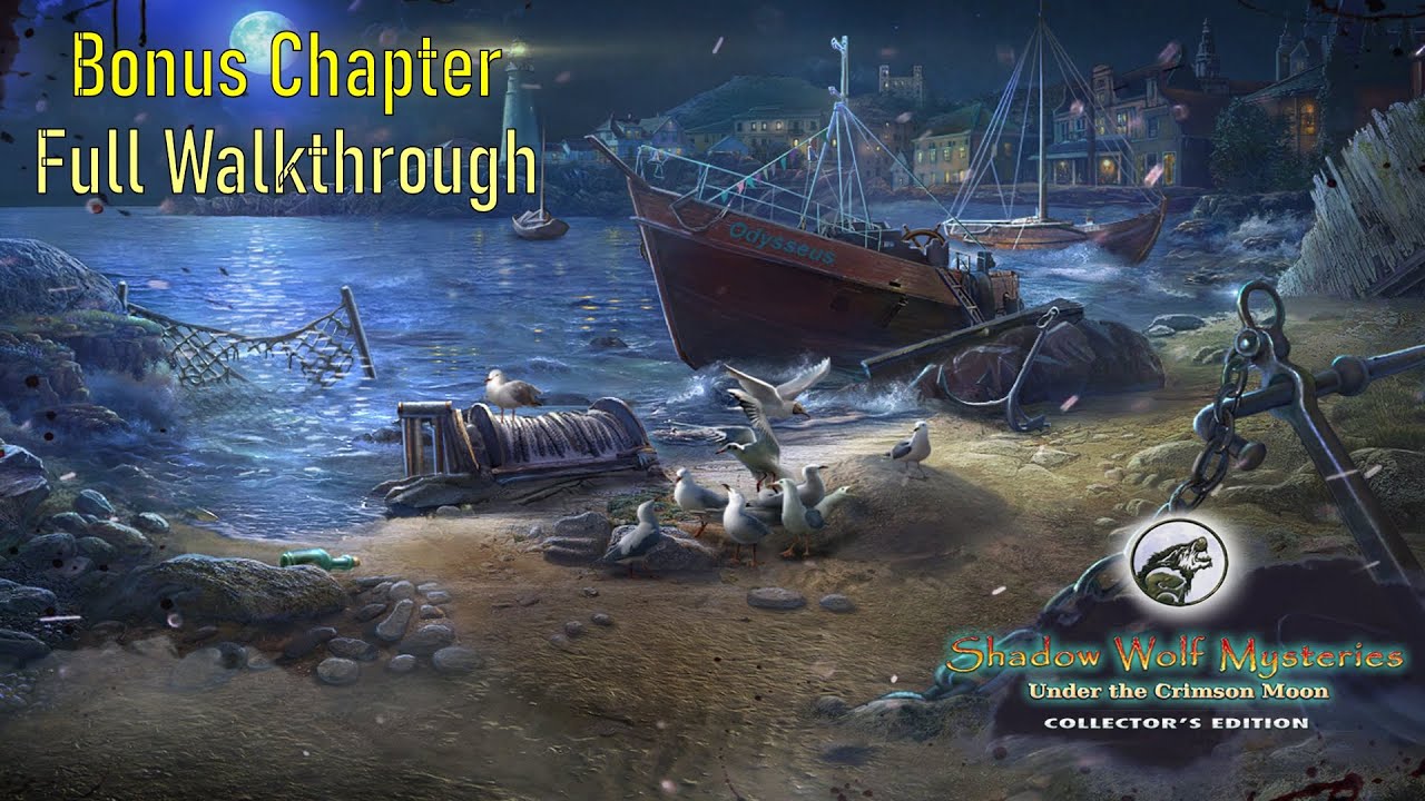 Let's Play - Shadow Wolf Mysteries 4 - Under the Crimson Moon - Bonus Chapter Full Walkthrough