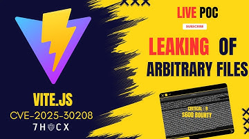 CVE-2025-30208: Vite Vulnerability | Exposure of Sensitive Information | Live $600 Bug Bounty Poc