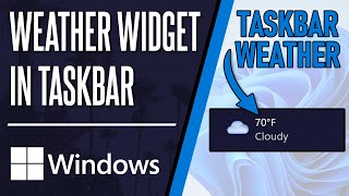 How to Add or Remove Weather Widget in Taskbar on Windows 11 PC screenshot 4