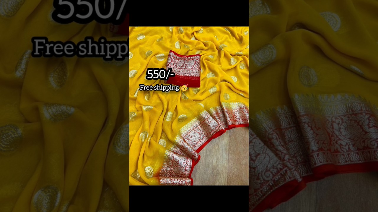 550/-freeship 🥳📞 8247558466 viscose georgette saree 