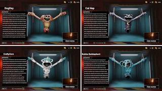 🔴Poppy Playtime 5 All New Monsters   - Select Menu All New Bosses Poppy Playtime Chapter 3,4,5,6