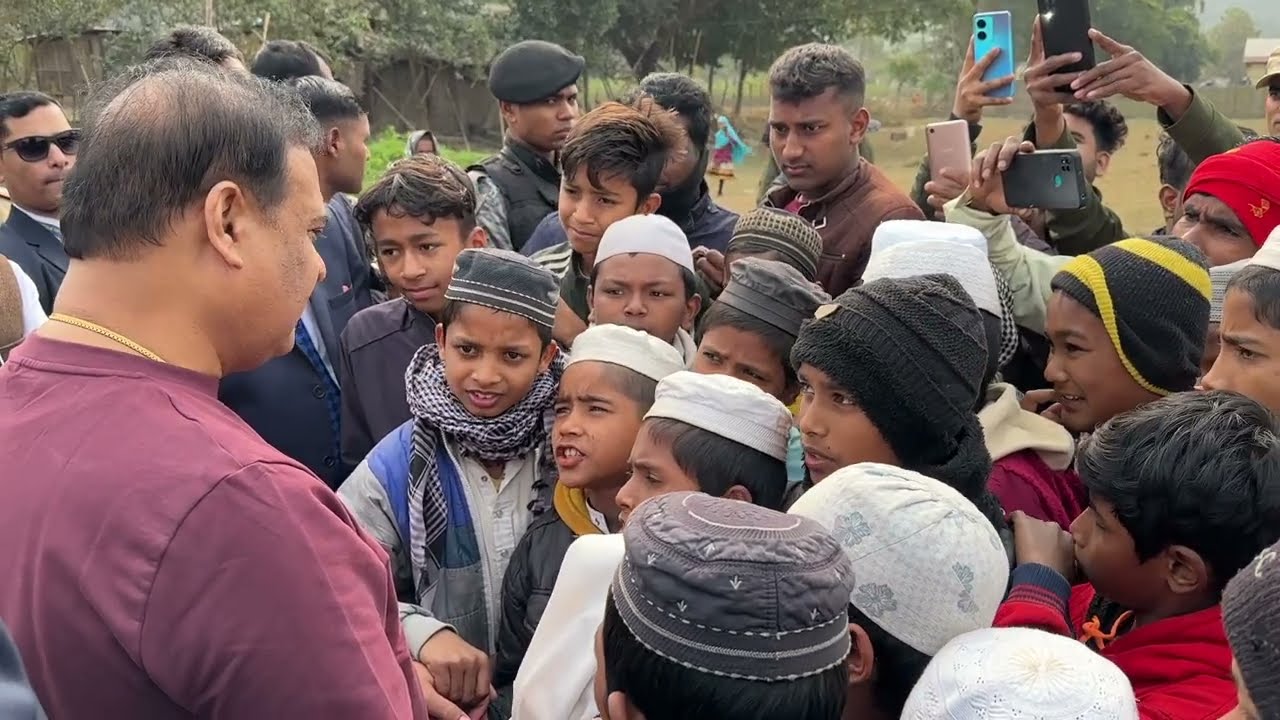 Met some young boys in Kaziranaga