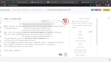 Speechnotes - Speech to Text Online Notepad