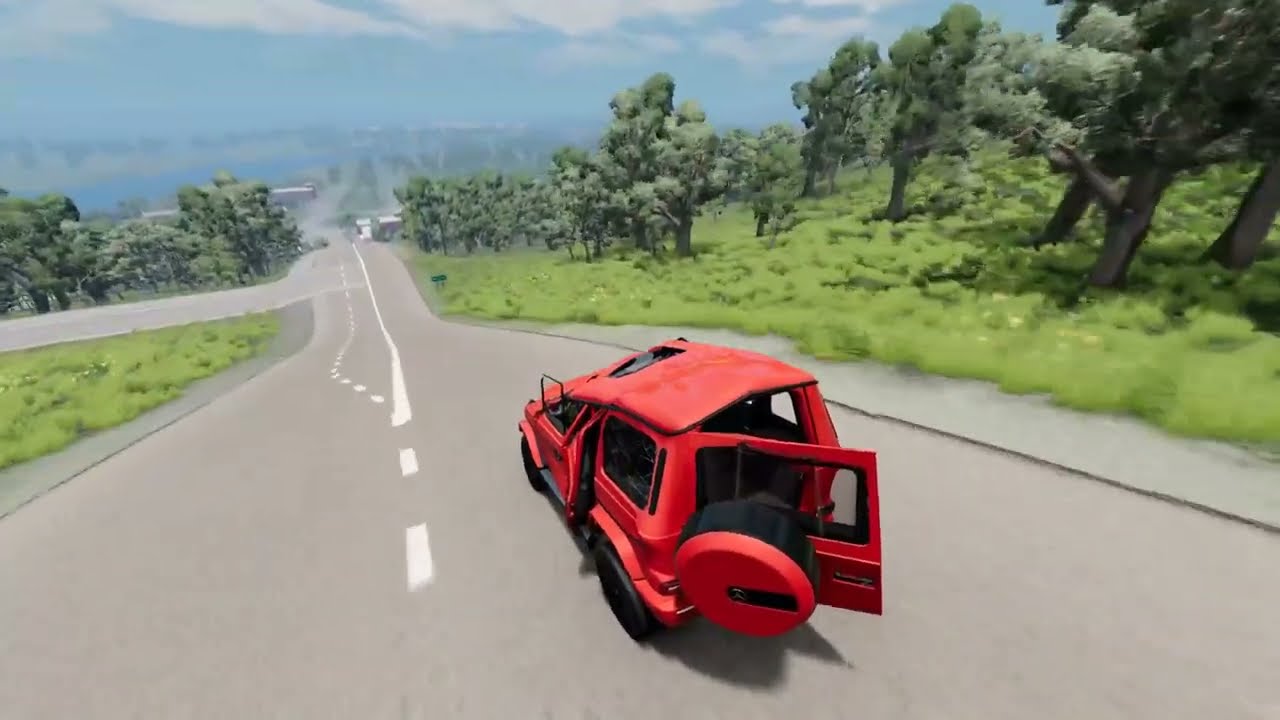 Cars vs. Wavy Roads - Cars Crashes Beamng.Drive - 