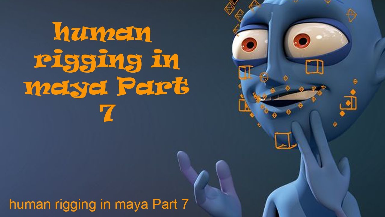 human rigging maya Part 7