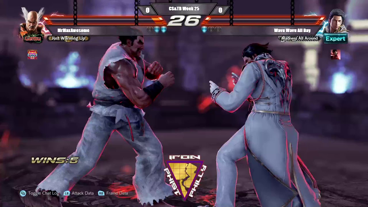 Cheesesteaks and Throwbreaks 25 (PC) : Match 1 MrMaxAwesome (Heihachi) vs WavuWavuAllDay (Claudio)