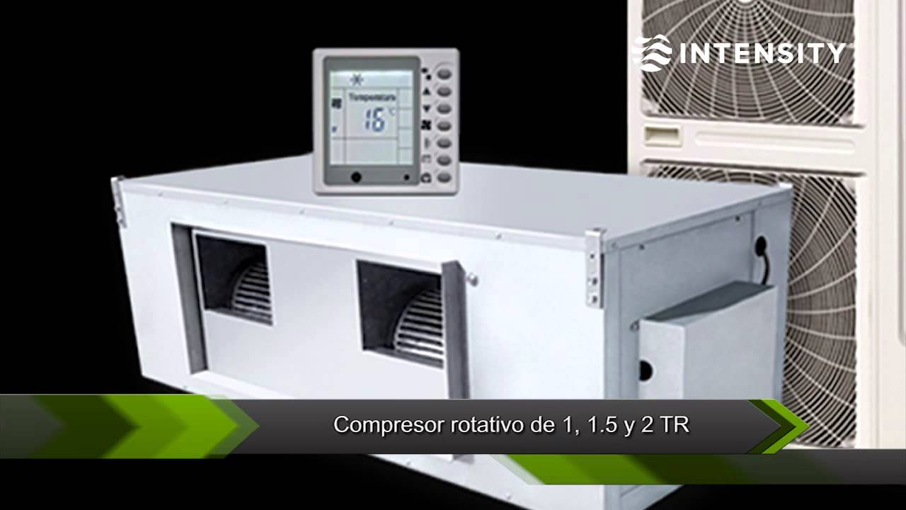 Sistema Dividido Fan & Coil DX; Intensity YouTube