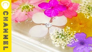 押し花スマホケースの作り方♡ How to make pressed flower smart phone case