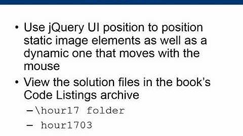 00061 Use jQuery UI to Position Images on a Web Page