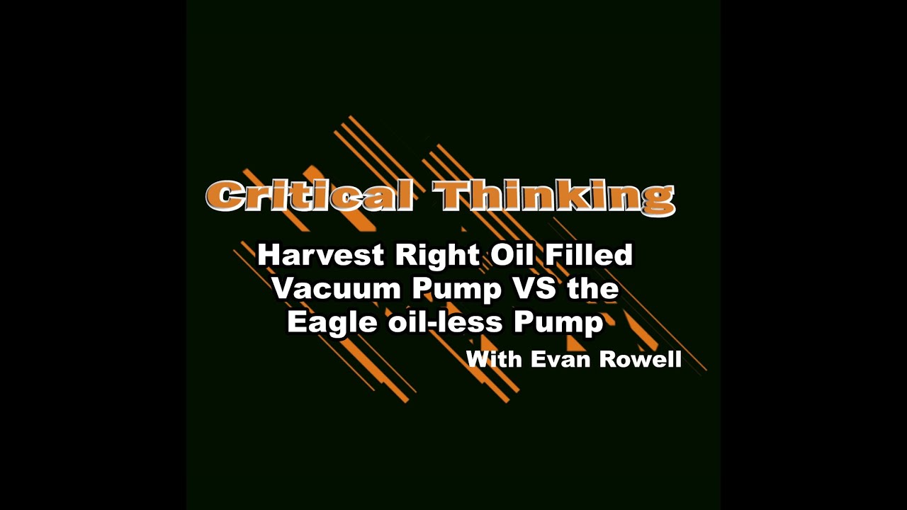 Oil Vs Oil Free Harvest Right Vacuum Pumps YouTube