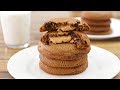 Peanut Butter Stuffed Chocolate Chip Cookies Recipe