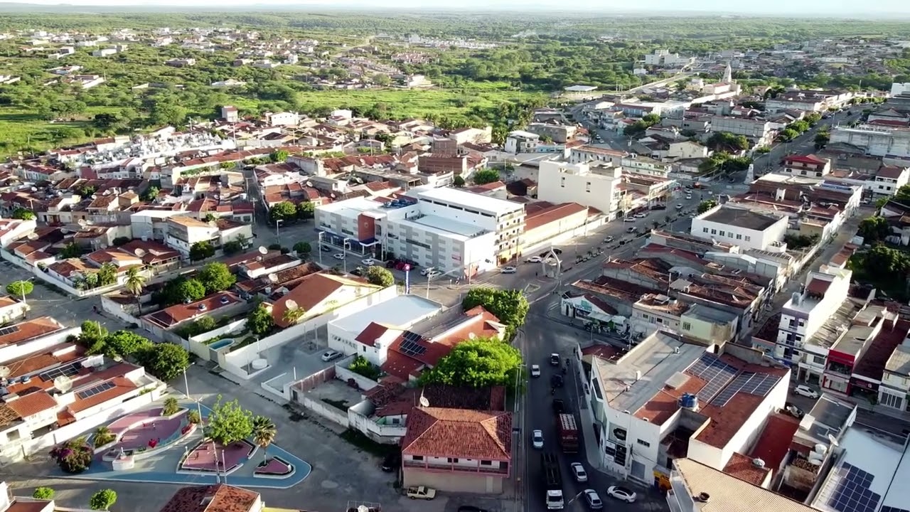 Sobrevoando São José do Egito PE nos 114 Anos da Cidades dos Poetas