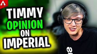 IiTzTimmy Opinion on ImperialHal as a Team Player - Apex Legends Highlights