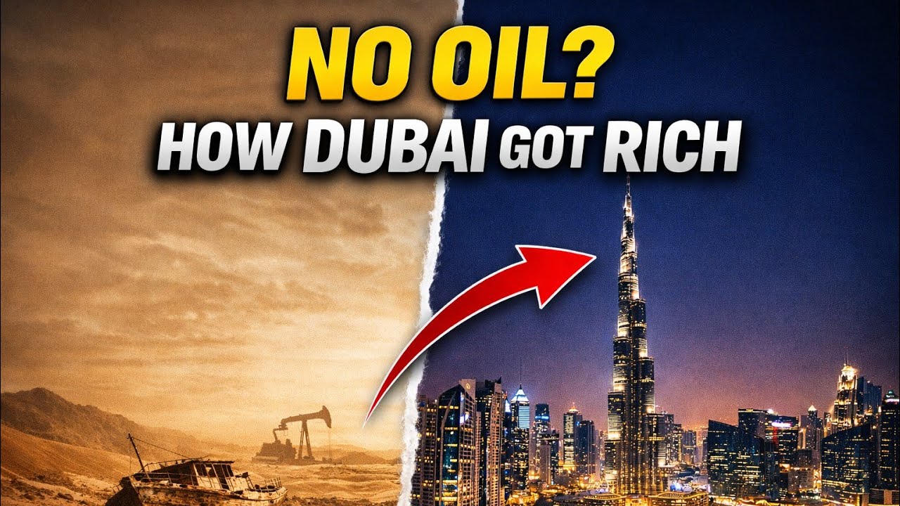 How Dubai Became Rich Without Oil | The Untold Story of a Global Metropolis