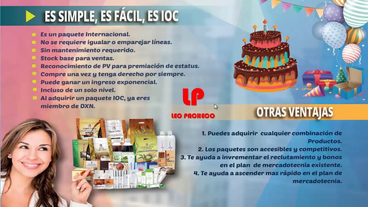 DXN ECUADOR PRESENTACION DE OPORTUNUDAD