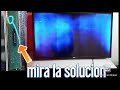 Reparacion de tv con pantalla borrosa y franjas blancas // solucionada // @la esencia soluciones