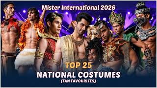 Top 25 National Costumes | Mister International 2026 (fan Favorites)