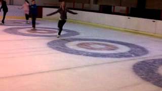 Figure Skating - 3 Jump Half Loop Salchow