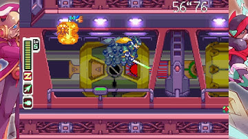 Mega Man Zero 2 Hard Mode S Rank 100p No Damage (Z-Saber Only) - Aircraft -