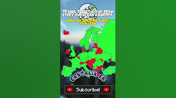 Trying to get a sub from every European country #shorts #memes #geotube #geography #mapping