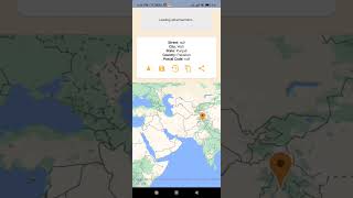 voice map app find locaton with longitude and latitude screenshot 5
