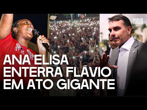 🔥Chilling! Ana Elisa confronts Flávio at UFMG protest: “We are going to bury the Bolsonaro family”🔥