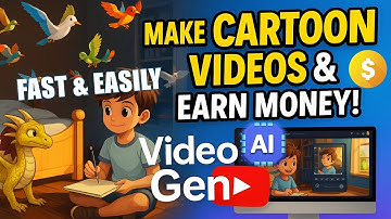 How to Make Great Cartoon Videos Fast and Easily with VideoGen AI to Earn Money on Youtube