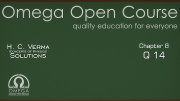 H. C. Verma Solutions - Chapter 8, Question 14