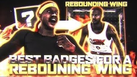 *BEST* REBOUNDING WING BADGES IN NBA 2K20 AFTER PATCH 12!
