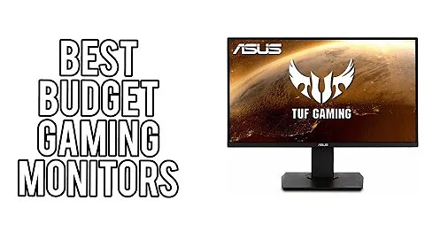 Best Budget Gaming Monitors in 2022